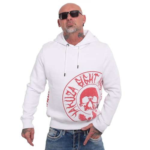 Yakuza Herren Tweak Kapuzenpullover, Weiß, L von Yakuza