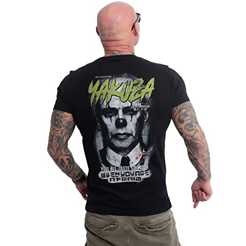 Yakuza Herren UR Afraid T-Shirt, Schwarz, 3XL von Yakuza