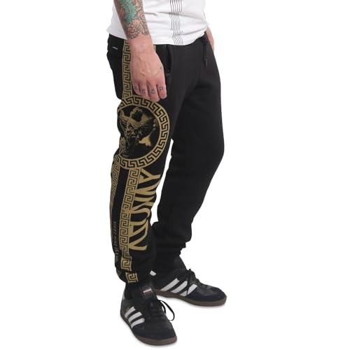 Yakuza Herren VIP Team Casual Jogginghose, Schwarz, L von Yakuza