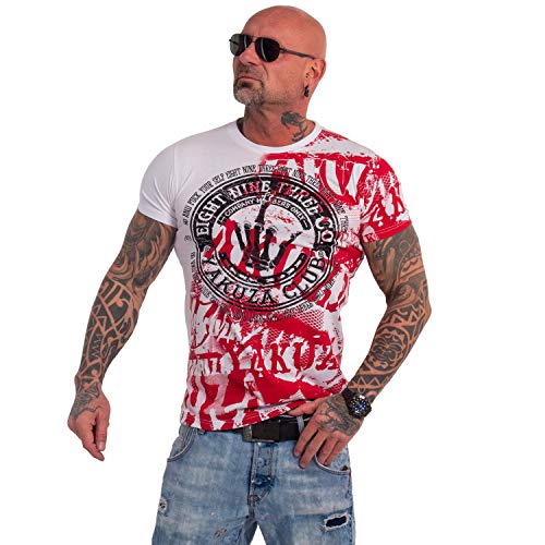 Yakuza Original Yakuza Club T-Shirt , Weiß - 3XL von Yakuza