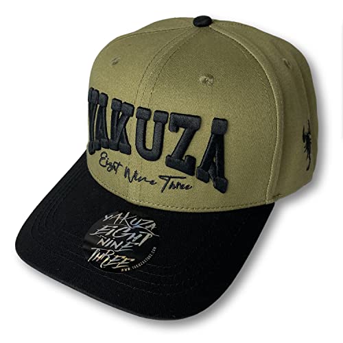 Yakuza Unisex College Script Snapback Cap, One Size von Yakuza