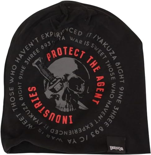 Yakuza Unisex Protect Beanie Mütze, Schwarz, Einheitsgröße von Yakuza