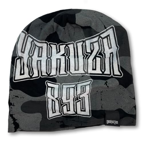 Yakuza Unisex Warrior Beanie Mütze, Schwarz, Einheitsgröße von Yakuza