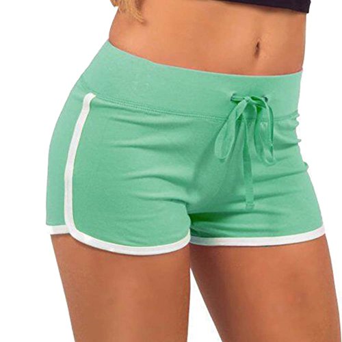 Yalatan Damen Shorts Sommer Sports Kurze Hosen Running Yoga Hose von Yalatan