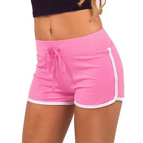 Yalatan Damen Shorts Sommer Sports Kurze Hosen Running Yoga Hose von Yalatan