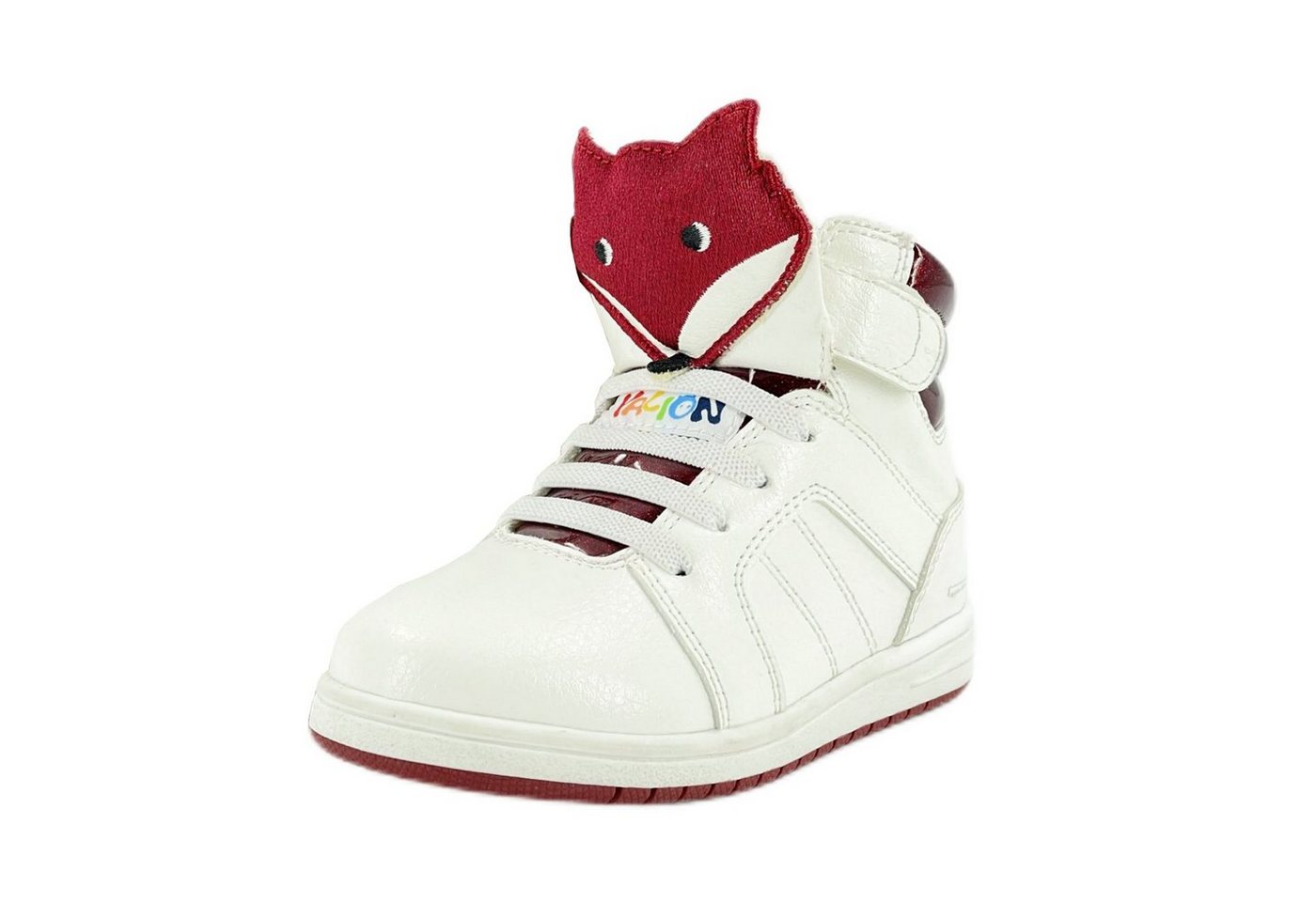 Yalion Baby Sneaker Kinderschuhe mit Schnürsenkel und Klettverschluss Sneaker rutschfest Laufschuhe von Yalion