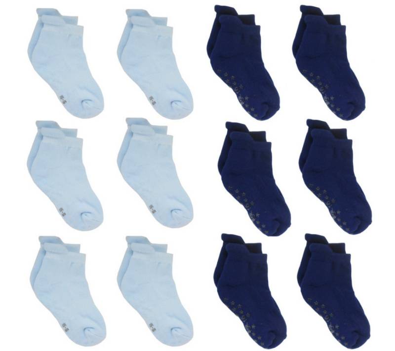 Yalion Kurzsocken 12 paar Weiche Kinder Antiruschsocken Halbplüsch (12-Paar) von Yalion