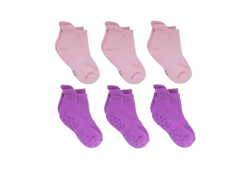 Yalion Kurzsocken Weiche Kinder Antiruschsocken Halbplüsch (6-Paar) Elastisch von Yalion