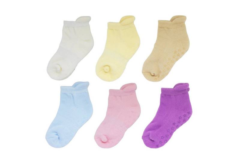Yalion Kurzsocken Yalion® weiche Kinder Socken mit Halbplüsch in mehreren verschiedenen (6-Paar) von Yalion