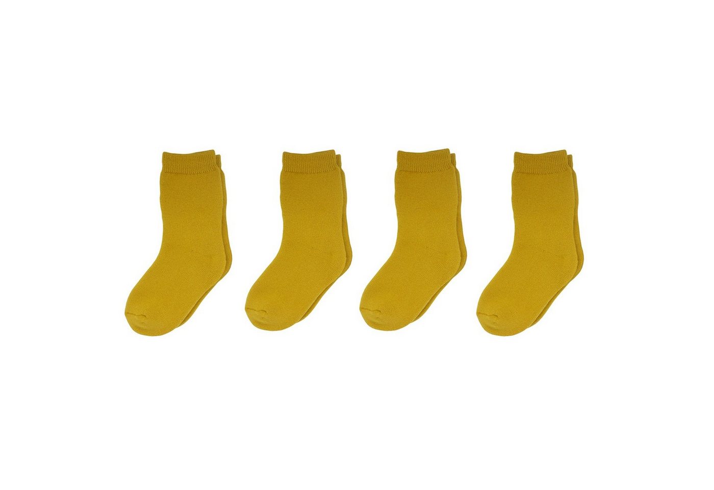 Yalion Kurzsocken Yalion® weiche Kinder Socken mit Vollplüsch 4er Pack Elastisch von Yalion