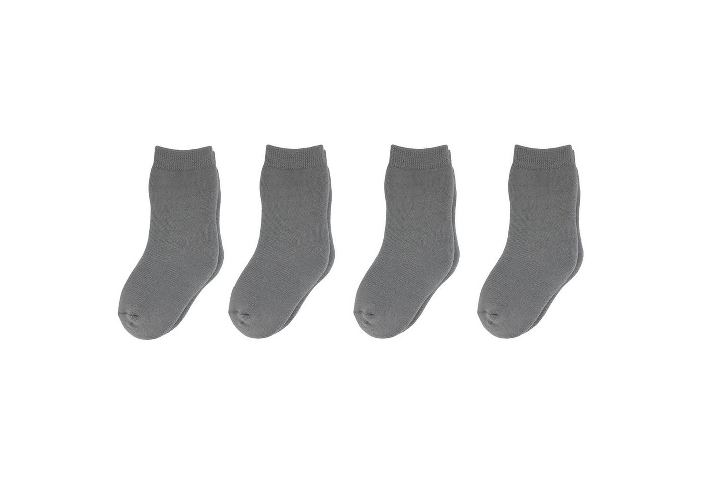 Yalion Kurzsocken Yalion® weiche Kinder Socken mit Vollplüsch 4er Pack Elastisch von Yalion
