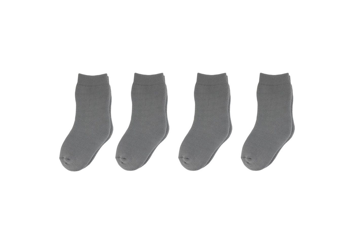 Yalion Kurzsocken Yalion® weiche Kinder Socken mit halbplüsch 4er Pack Elastisch von Yalion