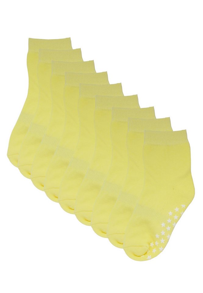 Yalion Langsocken Baby Kleinkind Socken Anti-Rutsch-Socken 9 paar von Yalion