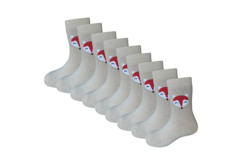 Yalion Langsocken Weiche BABY-Kinder Lange Socken Krabbelsocken 9 Paar von Yalion