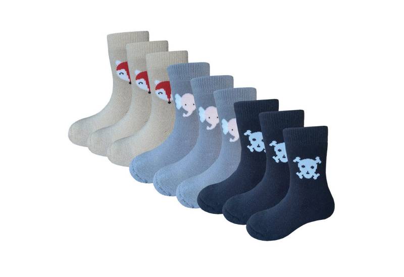 Yalion Langsocken Weiche BABY-Kinder Lange Socken Krabbelsocken 9 Paar von Yalion