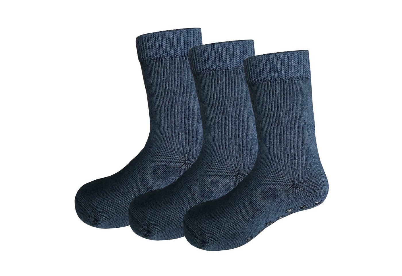 Yalion Langsocken Weiche Kinder Baumwoll Socken Babysocken (3-Paar) Anti-Rutsch-Socken warm halten von Yalion