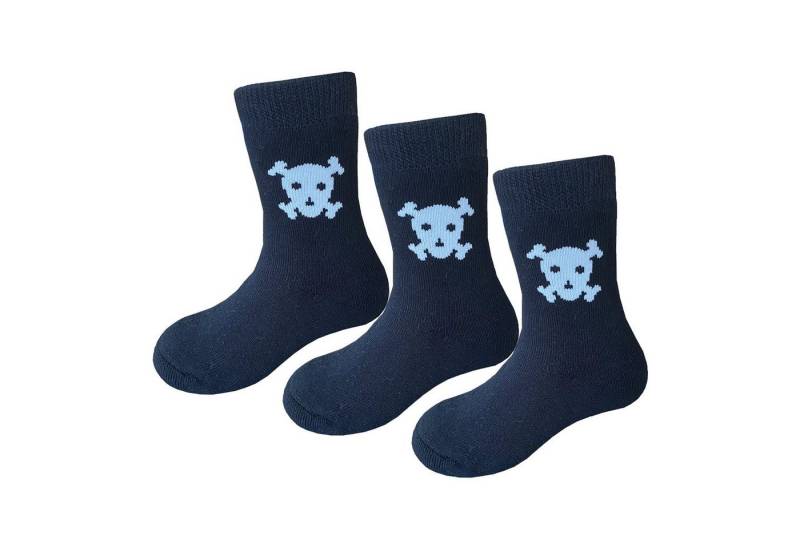 Yalion Langsocken Weiche Kinder Lange Socken Krabbelsocken Mit VollerFrottee 3 Paar (Beutel, hautfreundlich) Warm und atmungsaktiv von Yalion