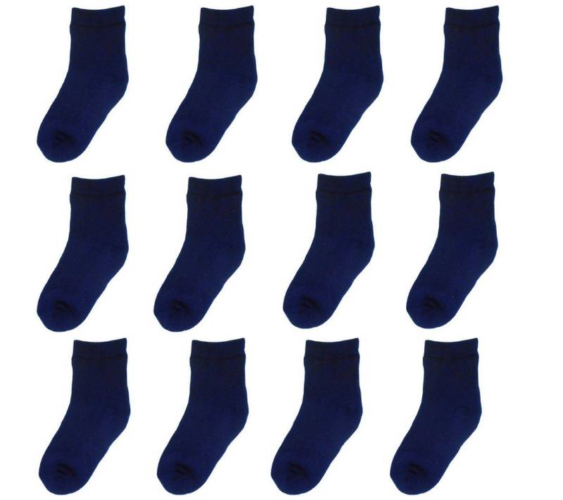 Yalion Langsocken Yalion® 12 Paar Weiche Kinder socken Babysocken mit Halbplüsch (12-Paar) von Yalion