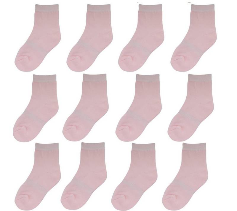 Yalion Langsocken Yalion® 12 Paar Weiche Kinder socken Babysocken mit Halbplüsch (12-Paar) von Yalion