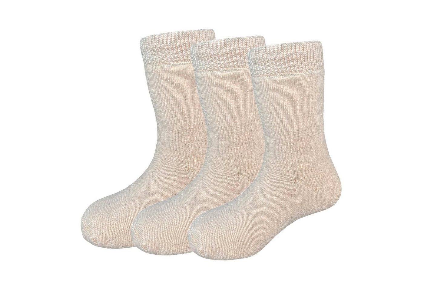 Yalion Langsocken Yalion Lange Socken weiche Kinder Socken mit Vollplüsch einfarbig atmungsaktiv von Yalion