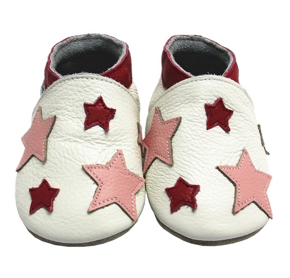Yalion Weiche Leder Krabbelschuhe Lauflernschuhe Hausschuhe Lederpuschen Lauflernschuh Rutschfestes Yalion Weiche Leder Krabbelschuhe Lauflernschuhe Hausschuhe Lederpuschen Lauflernschuh Rutschfestes von Yalion