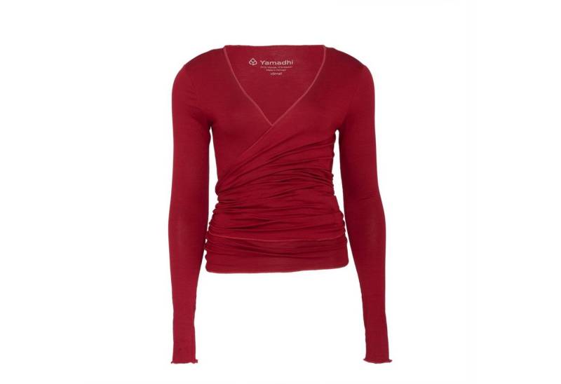 Yamadhi Yoga-Wickeljacke Yoga Wickeljacke, Viskose, Bordeaux L Yamadhi Yoga-Wickeljacke Yoga Wickeljacke, Viskose, Bordeaux L von Yamadhi