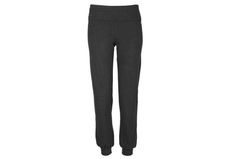 Yamadhi Yogahose Roll-Down Yogahose mit Bündchen, Bio-Baumwolle, Schwarz L Yamadhi Yogahose Roll-Down Yogahose mit Bündchen, Bio-Baumwolle, Schwarz L von Yamadhi