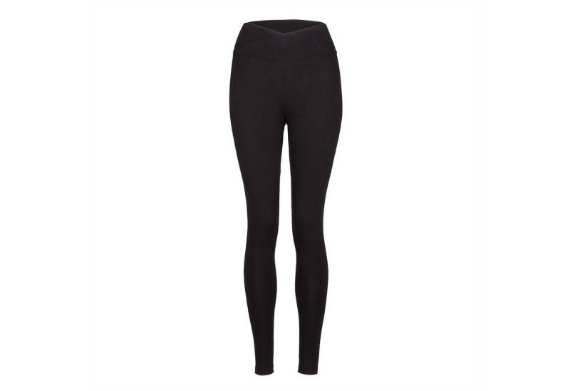 Yamadhi Yogahose Basic Yoga Leggings Crossed Waist, Bio-Baumwolle, Schwarz M Yamadhi Yogahose Basic Yoga Leggings Crossed Waist, Bio-Baumwolle, Schwarz M von Yamadhi