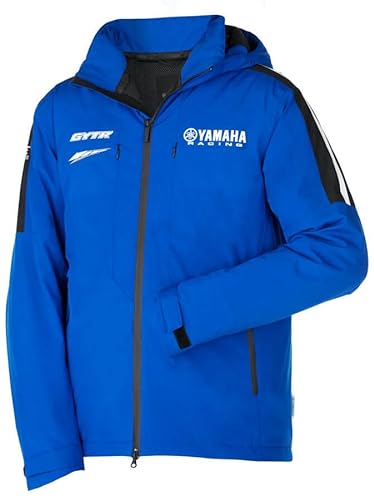 Yamaha Paddock Blue Allwetterjacke Jacke für Herren (XXXL) von Yamaha Racing