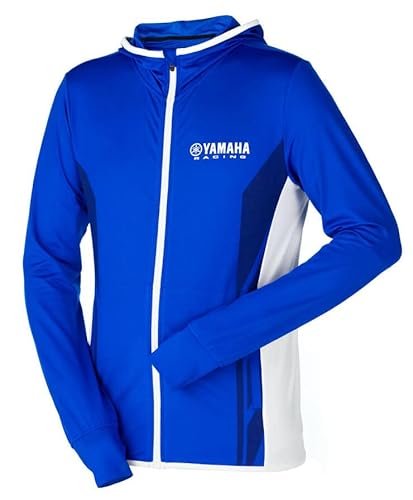 Yamaha Paddock Blue Performance Kapuzenpulli Jacke für Herren (S) von Yamaha Racing