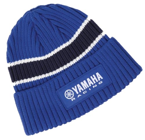 Yamaha Racing Mütze Haube Beanie Paddock Blue für Erwachsene von Yamaha Racing