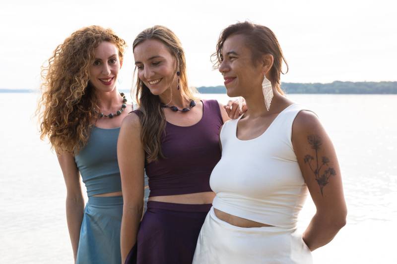 Bio-Baumwoll-Jersey-Bh Mit U-Ausschnitt Drahtfreies Gefüttertes Crop Top von YanaDee