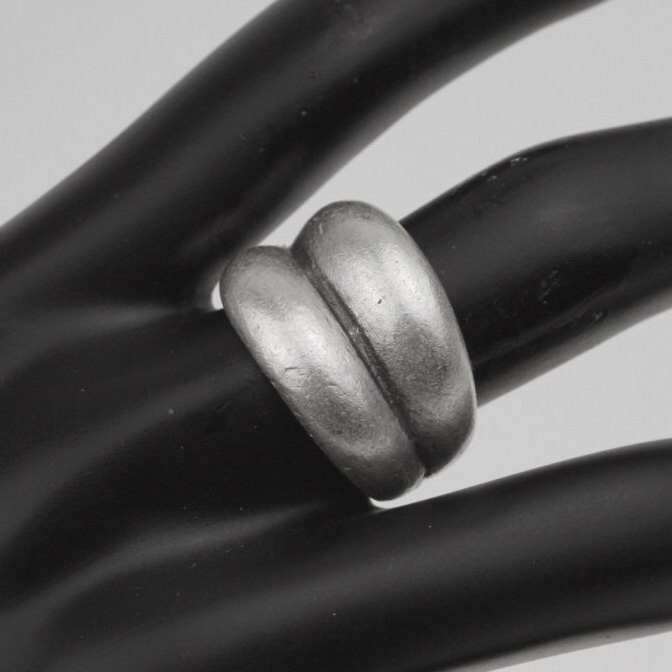 Doppelring, Gewölbter Ring, Stilvoller Boho-Ring, Verstellbarer Moderner Klobiger Manschettenring, Statement-Ring, Weihnachtsgeschenk, R78 von YanardagJewelryShop