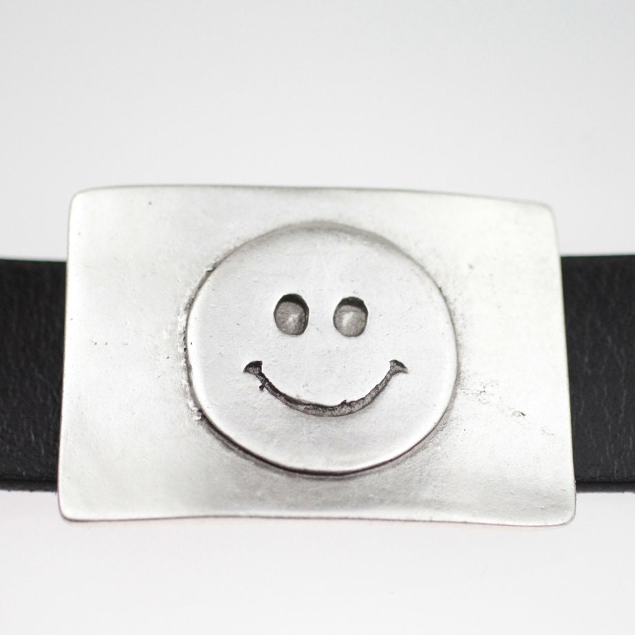 Happy Face Gürtelschnalle, Emoji Boho Hippie Gürtelschnalle Für Frauen, Männer, Weihnachtsgeschenk, Gs53 As von YanardagJewelryShop