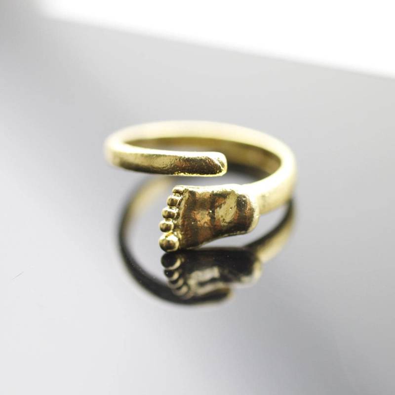 Vergoldeter Stapelring, Baby Fußring, Kinderringe, Wickelring, Minimal Ring, Und Mutter Geschenk, Füße R364 Go Vergoldeter Stapelring, Baby Fußring, Kinderringe, Wickelring, Minimal Ring, Und Mutter Geschenk, Füße R364 Go von YanardagJewelryShop