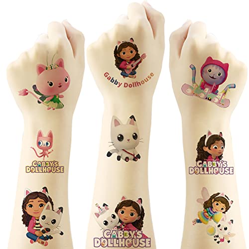 Tattoo 20pcs Groß Kinder Temporäre tattoos Mitgebsel Kindergeburtstag Geschenk Mädchen Junge Party Deko(5 * 5cm) … … von Yangsiw