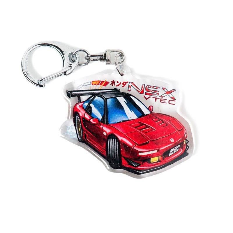 Initiale D Nsx Na1 Red Go Hojo Von Team Sidewinder 5Th Stufe Acryl Charm Schlüsselanhänger Doppelseitig Manga Anime Accessoire Geschenk Auto Jdm von YanimatorNayukiART