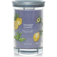 Yankee Candle Black Tea & Lemon Signature Large Tumbler Duftkerze von Yankee Candle