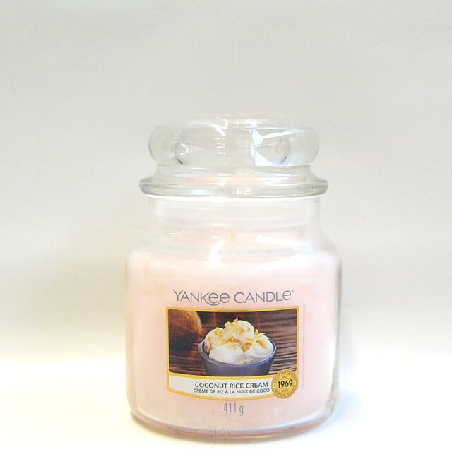 Yankee Candle Duftkerze 411 g Coconut Rice Cream von Yankee Candle