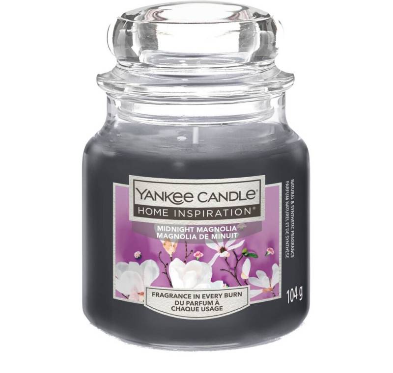 Yankee Candle Körperpflegemittel Home Inspiration kleine Duftkerze Midnight Magnolia 104 g von Yankee Candle