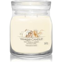 Yankee Candle Soft Wool & Amber Signature Duftkerze von Yankee Candle