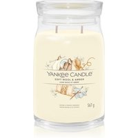 Yankee Candle Soft Wool & Amber Signature Duftkerze von Yankee Candle
