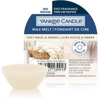 Yankee Candle Soft Wool & Amber Wax Melt Single Duftkerze von Yankee Candle