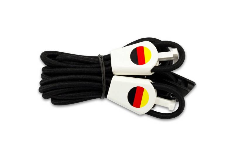 Yankz Yankz Schnürsystem in verschiedenen Farben mit Deutschlandfahne Trailrunningschuh Nie wieder Schuhe schnüren! von Yankz