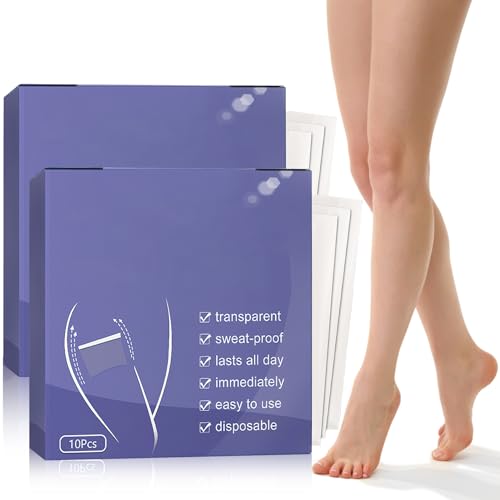 20 Stück Tape Zur Oberschenkelstraffung, Instant Thigh Lifting, Unsichtbare Beinstraffungs Aufkleber, Straffendes Oberschenkel Tape, Transparente Klebestreifen Oberschenkelstraffungen von Yanlin