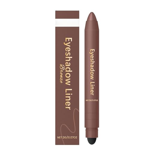 2-in-1 Shadow Liner Eyeliner & Eyeshadow Stick, Inelaborate Eye Shadow, Smudge-Proof Wear, Waterproof, Long-Lasting, Gentle & Smooth Application (Bronze) von Yanobia