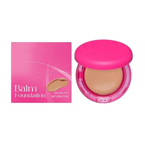 Peptide Bounce Balm Foundation, Peptide Bounce Foundation - Hydrating, Age-Defying Makeup for Mature Skin, Medium Buildable Coverage, Blur Fine Lines, Smooths Texture (Dark Skin, 1) von Yanobia
