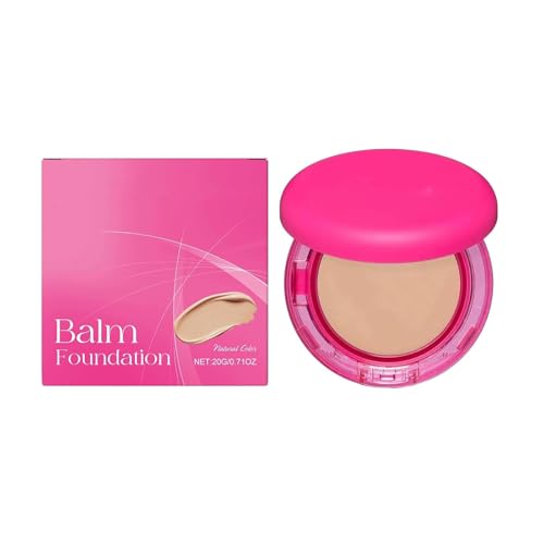 Peptide Bounce Balm Foundation, Peptide Bounce Foundation - Hydrating, Age-Defying Makeup for Mature Skin, Medium Buildable Coverage, Blur Fine Lines, Smooths Texture (Natural, 1) von Yanobia