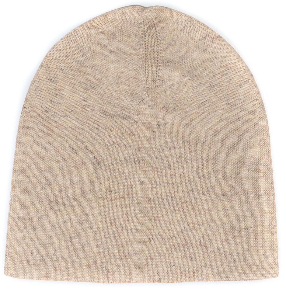 Yanopurna Strickmütze Kaschmir Mütze Beanie glatt von Yanopurna