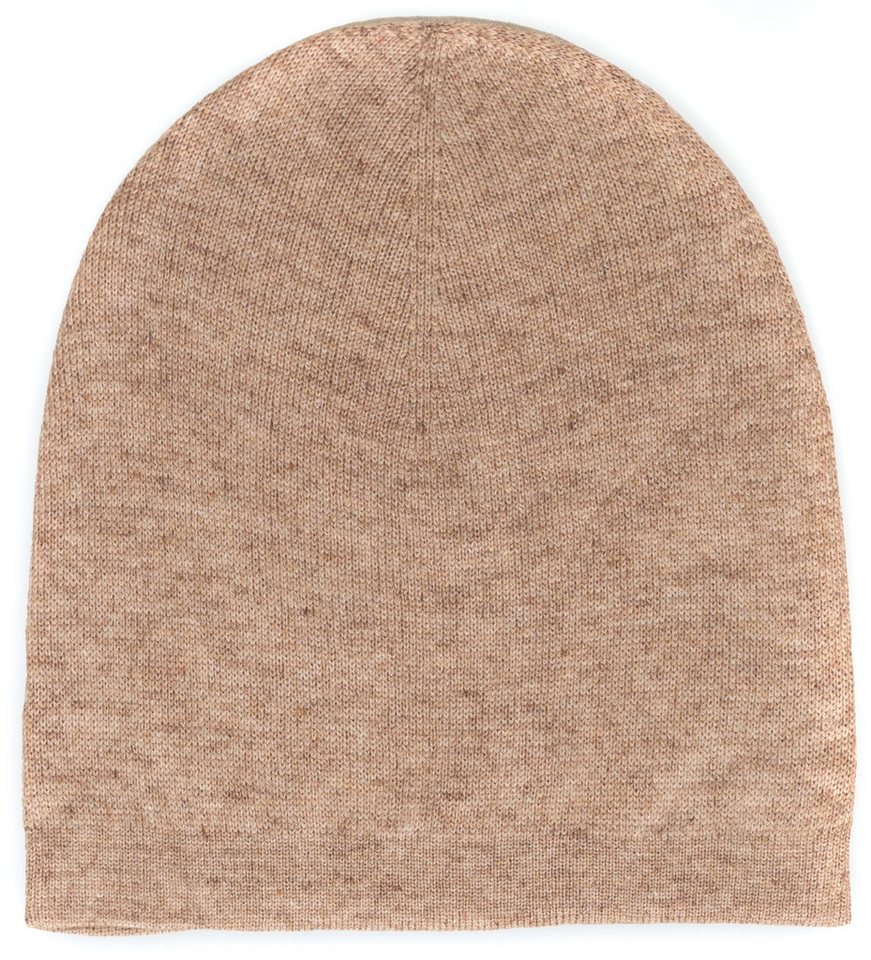 Yanopurna Strickmütze Kaschmir Mütze Beanie glatt von Yanopurna